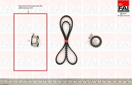 FAI AutoParts TBK53 - Zahnriemensatz alexcarstop-ersatzteile.com