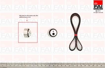 FAI AutoParts TBK09 - Zahnriemensatz alexcarstop-ersatzteile.com