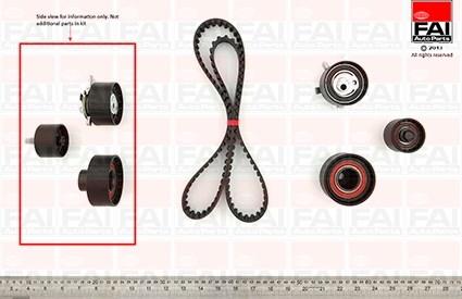 FAI AutoParts TBK149 - Zahnriemensatz alexcarstop-ersatzteile.com