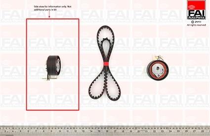 FAI AutoParts TBK144 - Zahnriemensatz alexcarstop-ersatzteile.com