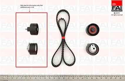 FAI AutoParts TBK150 - Zahnriemensatz alexcarstop-ersatzteile.com