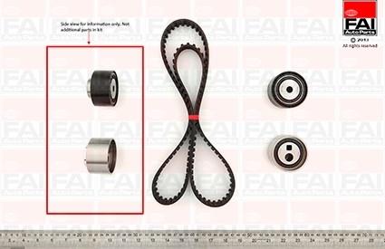 FAI AutoParts TBK110 - Zahnriemensatz alexcarstop-ersatzteile.com