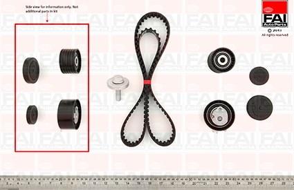 FAI AutoParts TBK171 - Zahnriemensatz alexcarstop-ersatzteile.com