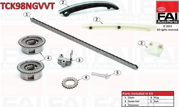 FAI AutoParts TCK98NGVVT - Steuerkettensatz alexcarstop-ersatzteile.com