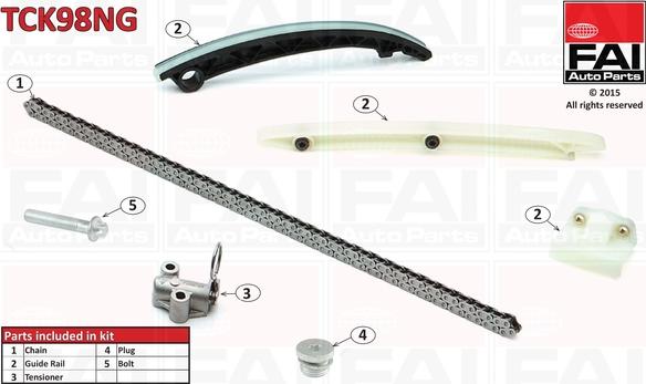 FAI AutoParts TCK98NG - Steuerkettensatz alexcarstop-ersatzteile.com