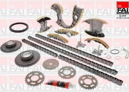 FAI AutoParts TCK233 - Steuerkettensatz alexcarstop-ersatzteile.com