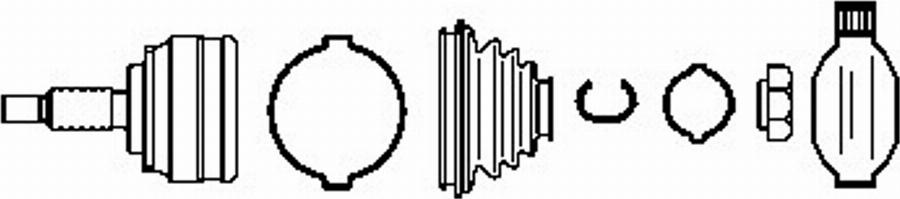 Farcom 134010 - Gelenksatz, Antriebswelle alexcarstop-ersatzteile.com