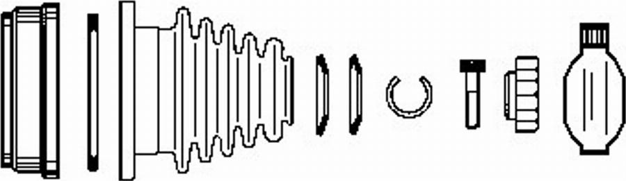 Farcom 134370 - Gelenksatz, Antriebswelle alexcarstop-ersatzteile.com