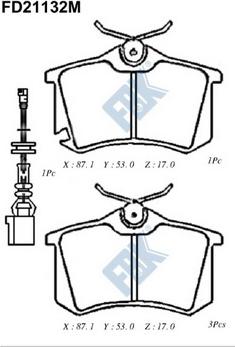 ATE 602877 - Bremsbelagsatz, Scheibenbremse alexcarstop-ersatzteile.com