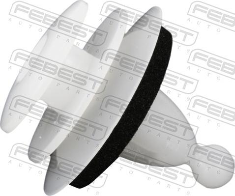 Febest 88570-206 - Clip, Zier / Schutzleiste alexcarstop-ersatzteile.com