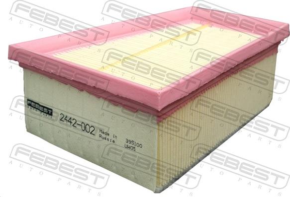 Febest 2442-002 - Luftfilter alexcarstop-ersatzteile.com