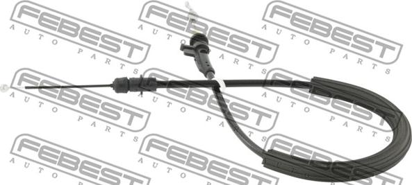 Febest 23104-B7RV1 - Seilzug, Türentriegelung alexcarstop-ersatzteile.com