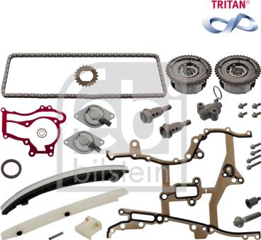 Febi Bilstein 49455 - Steuerkettensatz alexcarstop-ersatzteile.com