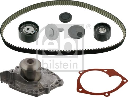 Febi Bilstein 45105 - Wasserpumpe + Zahnriemensatz alexcarstop-ersatzteile.com