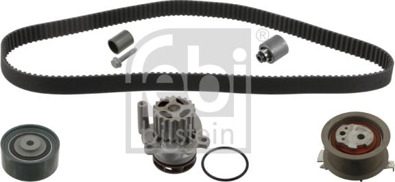 Febi Bilstein 45117 - Wasserpumpe + Zahnriemensatz alexcarstop-ersatzteile.com