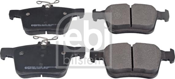 Febi Bilstein 16995 - Bremsbelagsatz, Scheibenbremse alexcarstop-ersatzteile.com