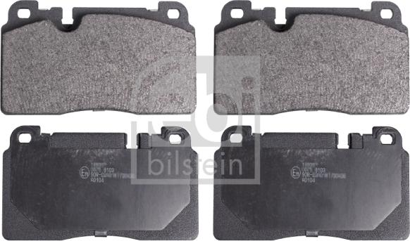 Febi Bilstein 16939 - Bremsbelagsatz, Scheibenbremse alexcarstop-ersatzteile.com