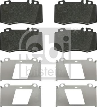 Febi Bilstein 16481 - Bremsbelagsatz, Scheibenbremse alexcarstop-ersatzteile.com