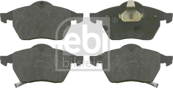 Febi Bilstein 16513 - Bremsbelagsatz, Scheibenbremse alexcarstop-ersatzteile.com