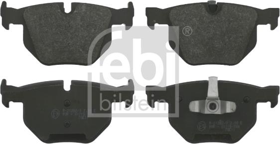 Febi Bilstein 16587 - Bremsbelagsatz, Scheibenbremse alexcarstop-ersatzteile.com