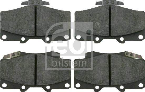 Febi Bilstein 16537 - Bremsbelagsatz, Scheibenbremse alexcarstop-ersatzteile.com