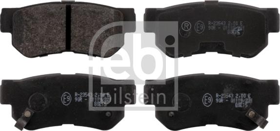 Febi Bilstein 16674 - Bremsbelagsatz, Scheibenbremse alexcarstop-ersatzteile.com