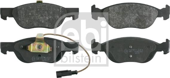 Febi Bilstein 16091 - Bremsbelagsatz, Scheibenbremse alexcarstop-ersatzteile.com