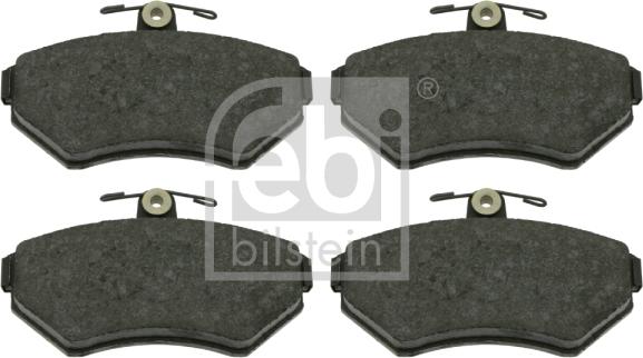 Febi Bilstein 16046 - Bremsbelagsatz, Scheibenbremse alexcarstop-ersatzteile.com