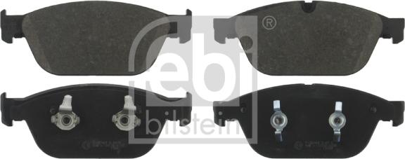 Febi Bilstein 16822 - Bremsbelagsatz, Scheibenbremse alexcarstop-ersatzteile.com