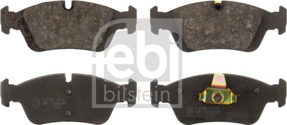 Febi Bilstein 16343 - Bremsbelagsatz, Scheibenbremse alexcarstop-ersatzteile.com