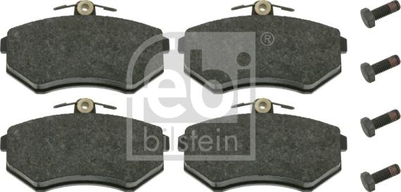 Febi Bilstein 16308 - Bremsbelagsatz, Scheibenbremse alexcarstop-ersatzteile.com