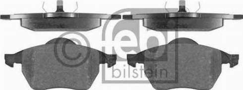 Febi Bilstein 16322 - Bremsbelagsatz, Scheibenbremse alexcarstop-ersatzteile.com