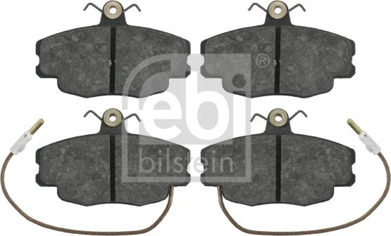 Febi Bilstein 16241 - Bremsbelagsatz, Scheibenbremse alexcarstop-ersatzteile.com