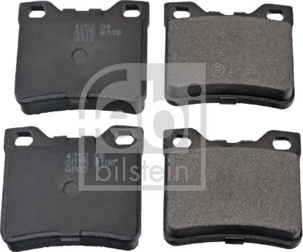 Febi Bilstein 16219 - Bremsbelagsatz, Scheibenbremse alexcarstop-ersatzteile.com