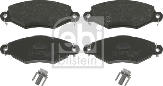 Febi Bilstein 16226 - Bremsbelagsatz, Scheibenbremse alexcarstop-ersatzteile.com