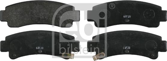 Febi Bilstein 16270 - Bremsbelagsatz, Scheibenbremse alexcarstop-ersatzteile.com