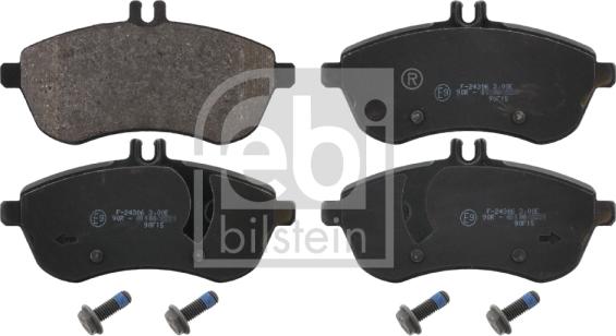 Febi Bilstein 16749 - Bremsbelagsatz, Scheibenbremse alexcarstop-ersatzteile.com