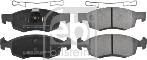 Febi Bilstein 16750 - Bremsbelagsatz, Scheibenbremse alexcarstop-ersatzteile.com