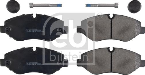 Febi Bilstein 16710 - Bremsbelagsatz, Scheibenbremse alexcarstop-ersatzteile.com