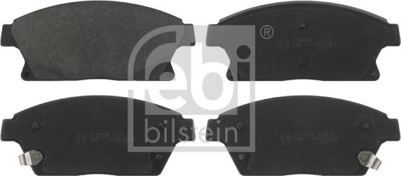 Febi Bilstein 16788 - Bremsbelagsatz, Scheibenbremse alexcarstop-ersatzteile.com