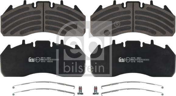 Febi Bilstein 16778 - Bremsbelagsatz, Scheibenbremse alexcarstop-ersatzteile.com