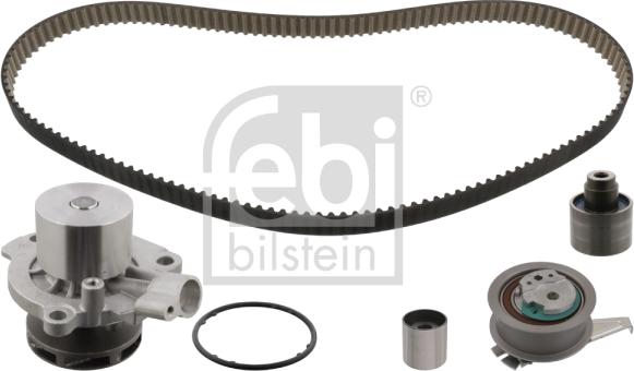 Febi Bilstein 104866 - Wasserpumpe + Zahnriemensatz alexcarstop-ersatzteile.com