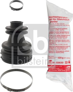 Febi Bilstein 100430 - Faltenbalg, Antriebswelle alexcarstop-ersatzteile.com