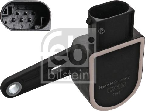 Febi Bilstein 100090 - Sensor, Xenonlicht (Leuchtweiteregulierung) alexcarstop-ersatzteile.com