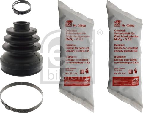 Febi Bilstein 100212 - Faltenbalg, Antriebswelle alexcarstop-ersatzteile.com