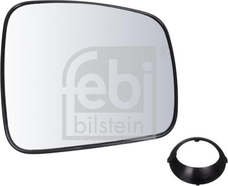 Febi Bilstein 101039 - Spiegelglas, Weitwinkelspiegel alexcarstop-ersatzteile.com