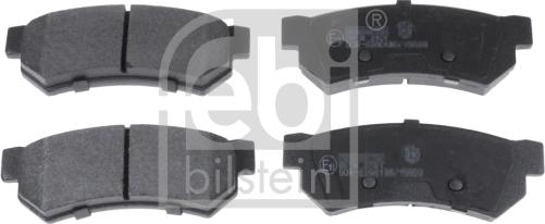 Febi Bilstein 116330 - Bremsbelagsatz, Scheibenbremse alexcarstop-ersatzteile.com