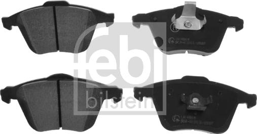 Febi Bilstein 116212 - Bremsbelagsatz, Scheibenbremse alexcarstop-ersatzteile.com