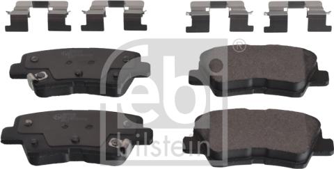 Febi Bilstein 116289 - Bremsbelagsatz, Scheibenbremse alexcarstop-ersatzteile.com