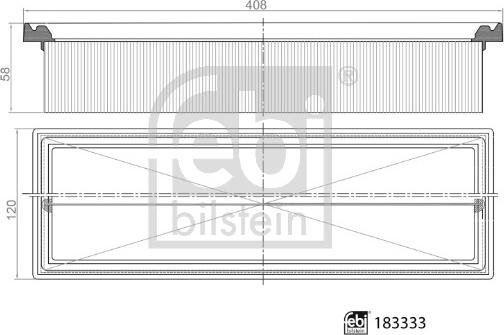 Febi Bilstein 183333 - Filter, Innenraumluft alexcarstop-ersatzteile.com